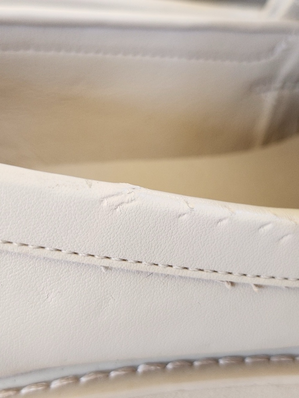 Madden Girl Cream Penny Loafers - Picture 7 of 9